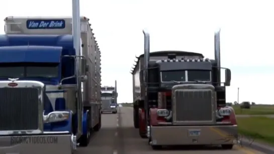 Peterbilt-cамый комфортный в мире грузовик