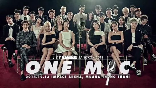 [Видео] Sunmi support JYP NATION in BANGKOK 2014 [ONE MIC]