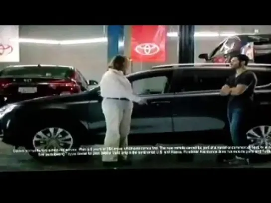 The Toyota commercial with Derek Hale