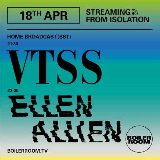 Streaming From Isolation #17: VTSS и Ellen Allen