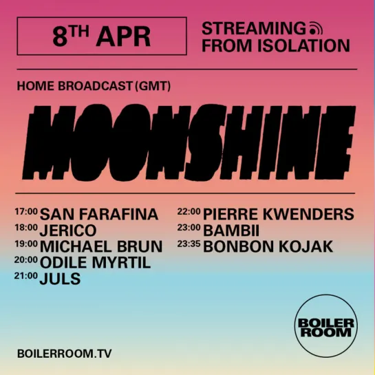 Streaming From Isolation #13: Moonshine