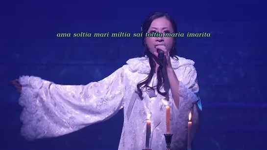 Kalafina - Kagayaku Sora no Shijima ni wa (After Eden Special LIVE 2011) (рус. субтитры)