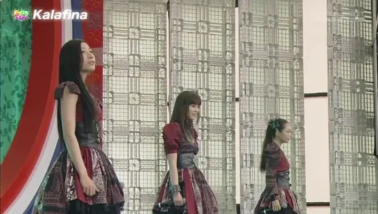 Kalafina -  Yane no Mukou ni (Mezamashi Live 2012) [рус. субтитры]