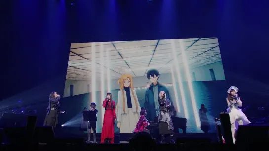 FictionJunction, Remi, ReoNa, ASCA, Aoi Eir, Haruna Luna - Soukyu no Fanfare (Sword Art Online -FULLDIVE- (Crunchyroll ver.))