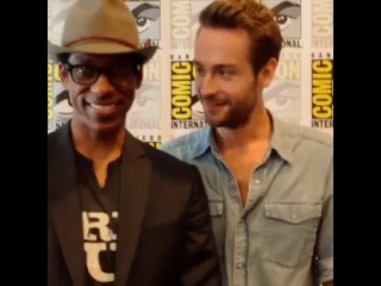 Tom Mison and Orlando Jones