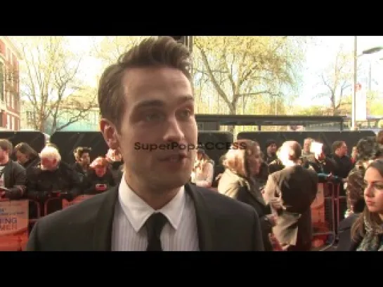 INTERVIEW: Tom Mison at Salmon Fishing In The Yemen European Premiere in London,  April 10, 2012