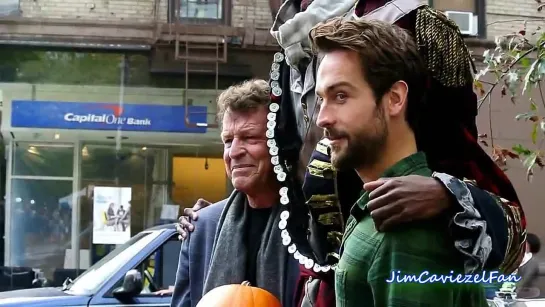 Tom Mison and John Noble SleepyHolloween 10 28 14 NYC