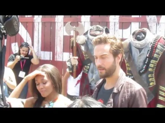 Comic Con 2014 - Nicole Beharie and Tom Mison