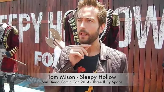 Comic Con 2014 Sleepy Hollow - Tom Mison