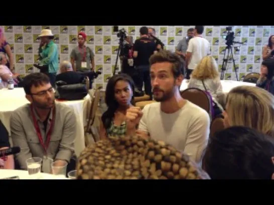 Mark Goffman, Nicole Beharie, Tom Mison, Heather Kadin - SDCC 2014 'Sleepy Hollow' Roundtable