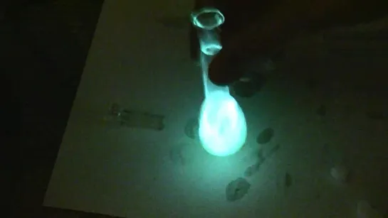 Luminol chemiluminescence