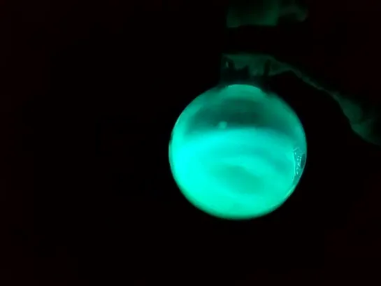 Luminol chemiluminescence // Хемилюминесценция