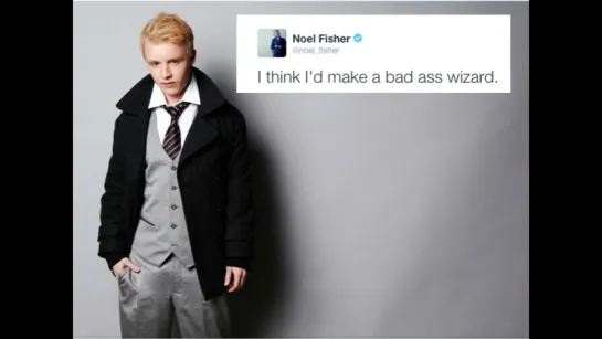 Noel Fisher ^^ Cameron Monaghan || mosher