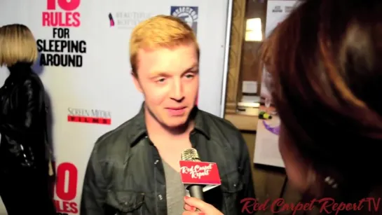 Noel Fisher at the 10 Rules For Sleeping Around Premiere