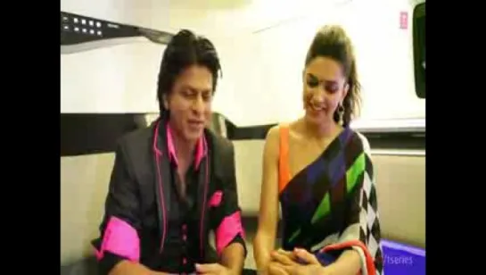 _Chennai_Express_Interview_Shahrukh_Khan Deepika Podukone