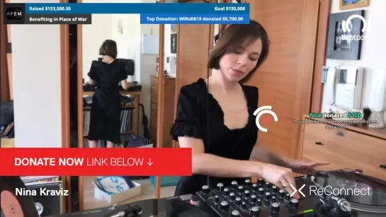 Nina Kraviz - Live @ ReConnect [28.03.2020]