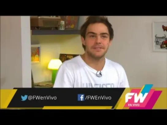 Peter Lanzani на FansWorld TV