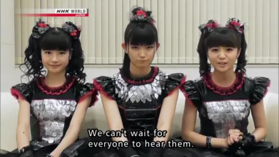 [TV] BABYMETAL - NHK J-MELO Interview about Metal Resistanse & KARATE - 2015.03.27