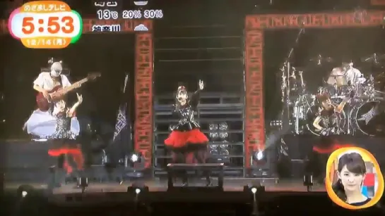 [TV] BABYMETAL - Mezamashi (Yokohama Live) - 2015.12.14