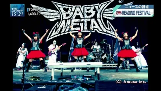 [TV] BABYMETAL - TBS News Bird - 2015.10.07