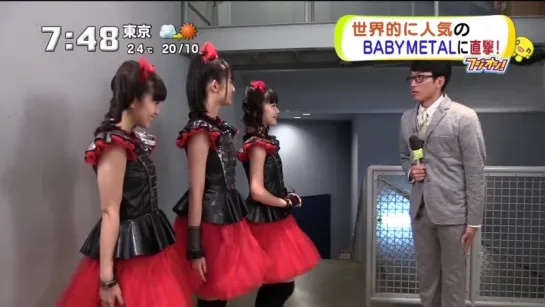 [TV] BABYMETAL - Ichiosi Morning - 2015.09.26