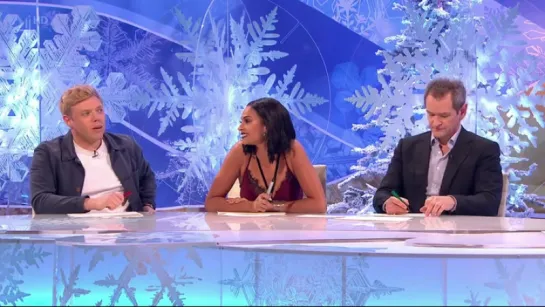 Alan Carr's 12 Stars Of Christmas 1x01 - Alexander Armstrong, Rob Beckett, Alesha Dixon