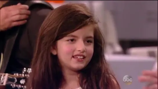 Angelina Jordan - Fly Me To The Moon - The View 2014