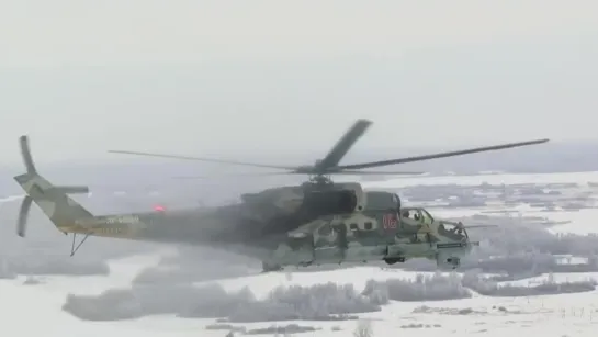 Своя боевая эскадрилья на Урале. Первые полеты МИ-24 над Каменском