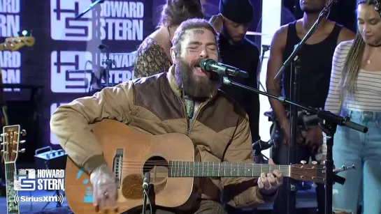 Post Malone Covers “Them Bones” Live on the Stern Show 2023