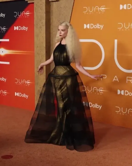 Anya Taylor-Joy 📸 at the Dune Part Two premiere