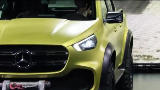 Первый пикап Mercedes-Benz X-Class