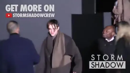 Vampire like Robert Pattinson attending the 2019 Dior menswear show in Paris