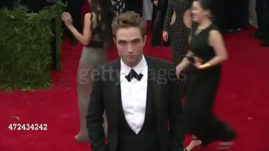 Robert Pattinson at the Met Gala 2015 in NY