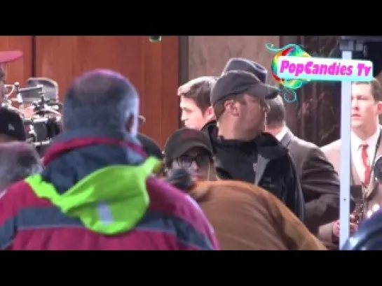 Exclusive! Robert Pattinson enjoys being a Paparazzi & Journalist on set of Life at Pantages Theatre