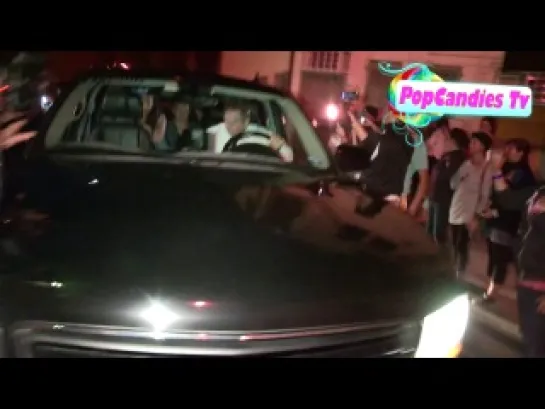 Robert Pattinson Retaliates on Security instead of name calling Paparazzi at Troubadour in Hollywood