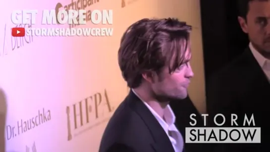 EXCLUSIVE   Robert Pattinson attends HFPA party in Cannes