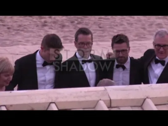 EXCLUSIVE- Robert Pattinson attending the diner of The Rover film in Cannes