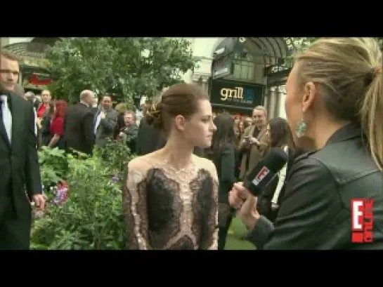 Kristen E! interview - swath premiere