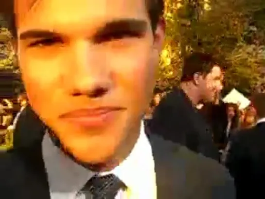 Taylor Lautner at Eclipse premiere