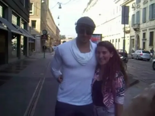 Meeting Kellan Lutz in Milan (23.06.12)