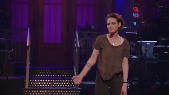 SNL Host Kristen Stewart Wrote a Song for Beck Bennett