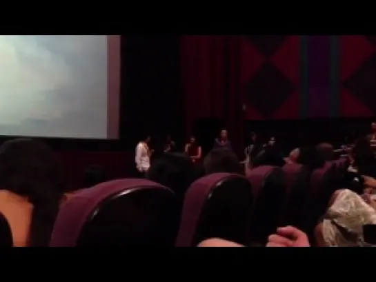 Booboo Stewart's answer's Q&A - White Frog Premiere