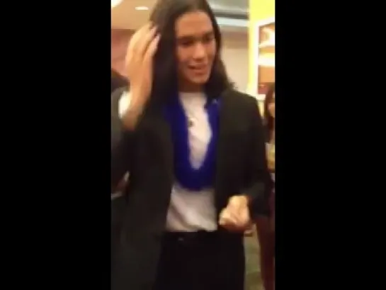 Booboo Stewart in Hawaii