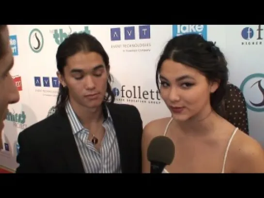 Booboo Stewart Interviewed By Ken Spector at 3rd Annual Thirst Project Gala