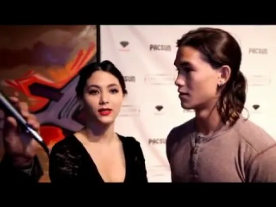 Booboo  Fivel Stewart star of Twilight at Summer Lex X-Games Party and gives new Twilight gossip