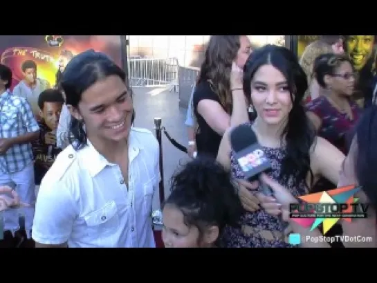 BooBoo, Fivel and Sage Stewart talks about their Latest Single at the Let It Shine Premiere