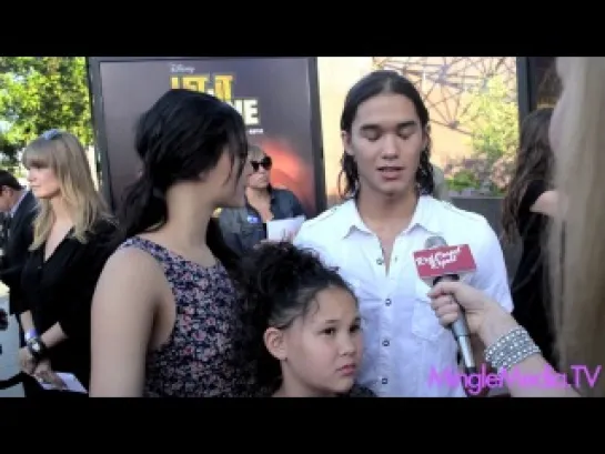 Booboo Stewart at the Hollywood Premiere of Disney Channel's Let It Shine