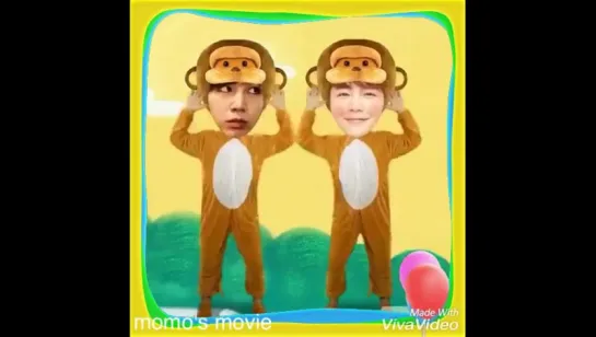 Jang Keun Suk 🐵 Monkey (video joke)