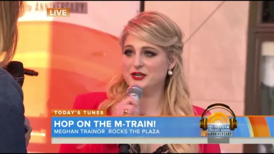 Meghan Trainor Concert on Today Show 2015