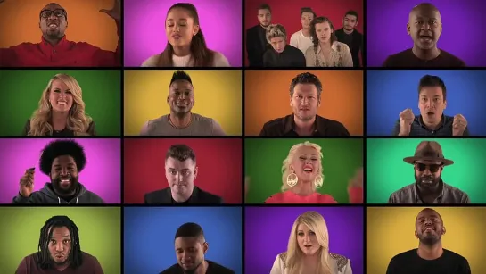 Jimmy Fallon, Meghan Trainor & Music Superstars – We Are The Champions